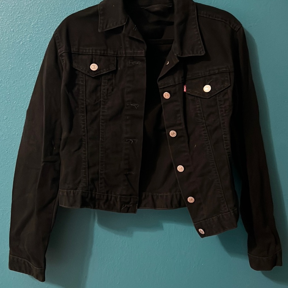 Vintage Levi Black Jean Jacket